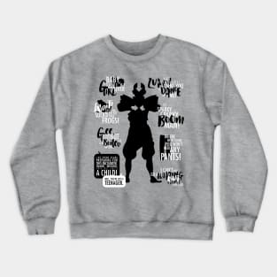 ATLA: Aang Quotes Crewneck Sweatshirt